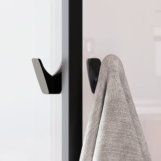 Душевой уголок AM.PM Sunny W87G-403-9090-BT профиль черный матовый 90x90 см